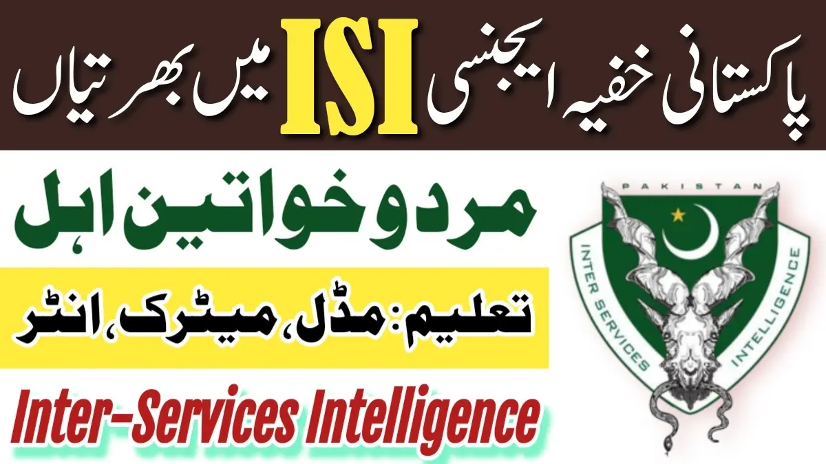 ISI Jobs 2024 Online Apply | MOD New Jobs Apply Online